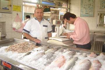 بازرسی از ماهی فروشی ها